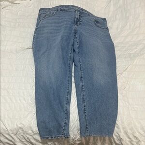 Old Navy Women’s High-Rise OG Straight Classic Blue Denim Jeans